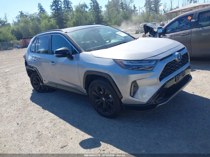 2022 Toyota Rav 4 VIN 4T3E6RFV3NU093868 IAAI salvage auction — RIGHT REAR, Bill Of Sale (Washington), sold $11,900 on 2026-07-29 (photo 1)