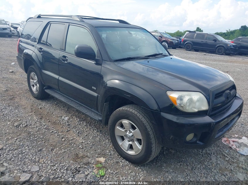 2007 Toyota 4runner VIN JTEZU14R378078094 IAAI salvage auction — NORMAL WEAR, Clear (Tennessee), sold $2,375 on 2026-07-30 (photo 1)