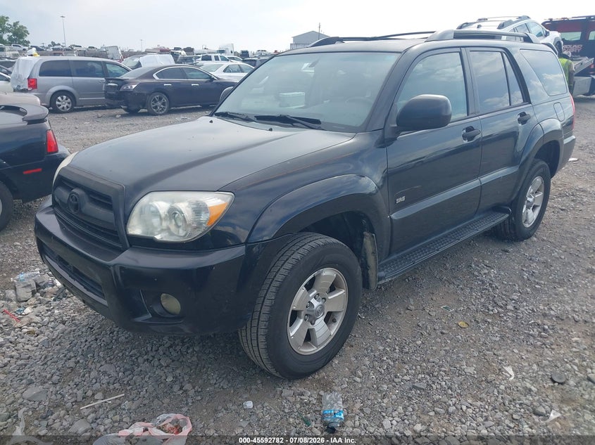 2007 Toyota 4runner VIN JTEZU14R378078094 IAAI salvage auction — NORMAL WEAR, Clear (Tennessee), sold $2,375 on 2026-07-30 (photo 2)