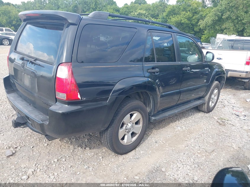 2007 Toyota 4runner VIN JTEZU14R378078094 IAAI salvage auction — NORMAL WEAR, Clear (Tennessee), sold $2,375 on 2026-07-30 (photo 4)