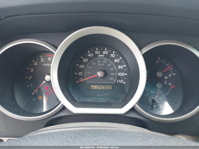 2007 Toyota 4runner VIN JTEZU14R378078094 IAAI salvage auction — NORMAL WEAR, Clear (Tennessee), sold $2,375 on 2026-07-30 (photo 7)