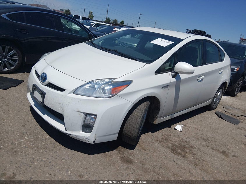 2011 Toyota Prius VIN JTDKN3DU3B0326399 IAAI salvage auction — NORMAL WEAR, Clear (Colorado), sold $1,050 on 2026-07-28 (photo 2)