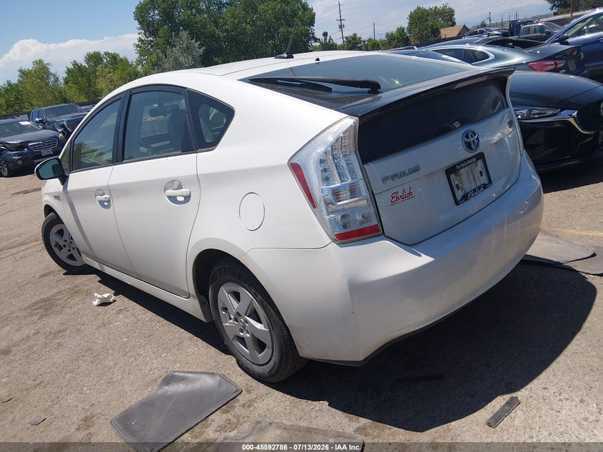 2011 Toyota Prius VIN JTDKN3DU3B0326399 IAAI salvage auction — NORMAL WEAR, Clear (Colorado), sold $1,050 on 2026-07-28 (photo 3)
