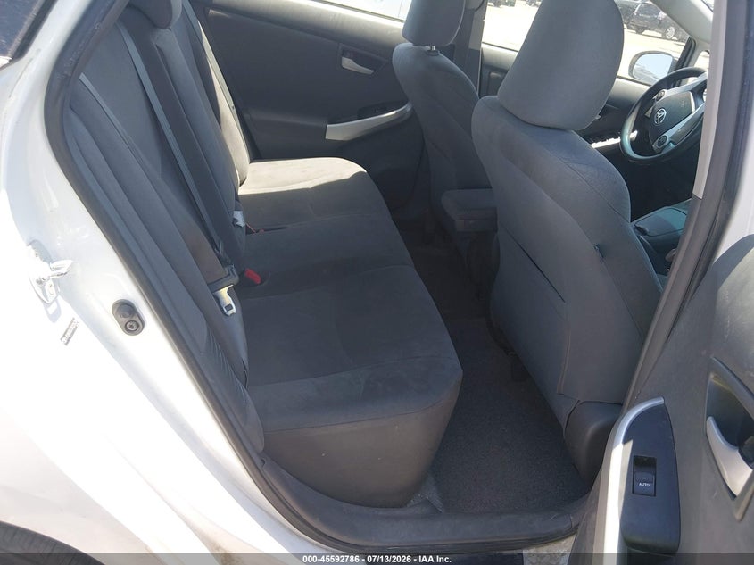 2011 Toyota Prius VIN JTDKN3DU3B0326399 IAAI salvage auction — NORMAL WEAR, Clear (Colorado), sold $1,050 on 2026-07-28 (photo 8)