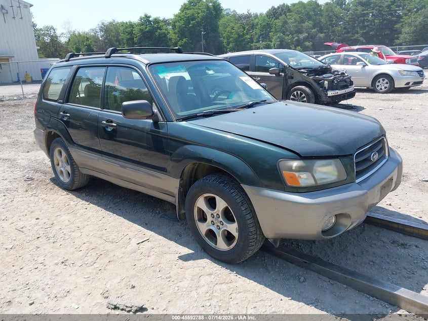 2004 Subaru Forester VIN JF1SG65654G738125 IAAI salvage auction — NORMAL WEAR, Clear (New York), sold $25 on 2026-07-28 (photo 1)