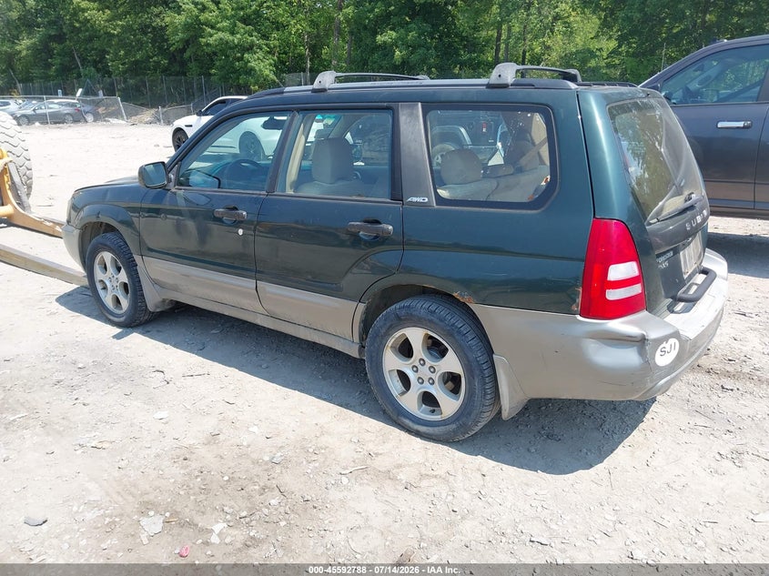 2004 Subaru Forester VIN JF1SG65654G738125 IAAI salvage auction — NORMAL WEAR, Clear (New York), sold $25 on 2026-07-28 (photo 3)
