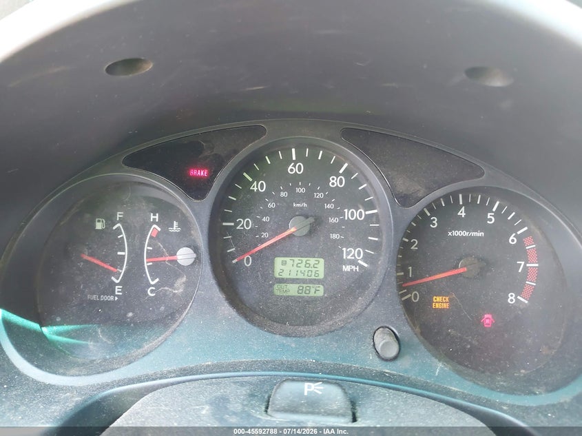 2004 Subaru Forester VIN JF1SG65654G738125 IAAI salvage auction — NORMAL WEAR, Clear (New York), sold $25 on 2026-07-28 (photo 7)