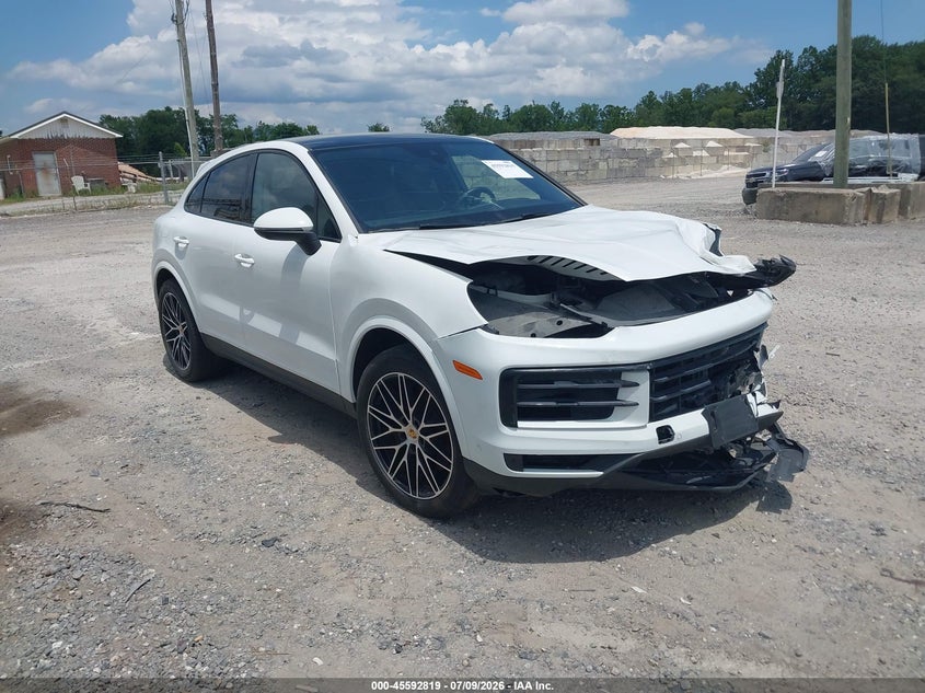 2024 Porsche Cayenne VIN WP1BA2AY1RDA56488 IAAI salvage auction — FRONT END, Sf97 Salvage (North Carolina), sold $37,000 on 2026-07-24 (photo 1)