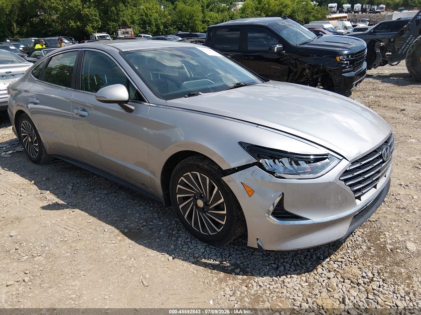 2021 Hyundai Sonata VIN KMHL34JJ0MA026418 IAAI salvage auction — RIGHT SIDE, Salvage Title, sold $3,500 on 2026-07-23 (photo 1)