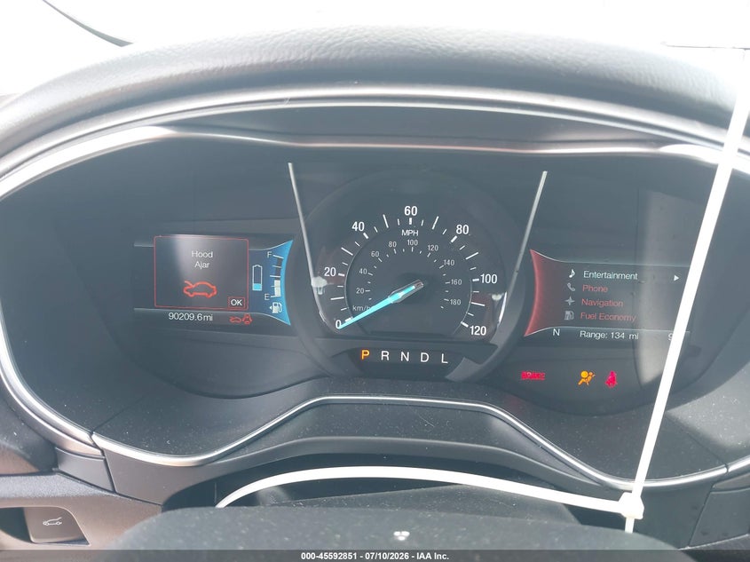 2018 Ford Fusion VIN 3FA6P0LU0JR201246 IAAI salvage auction — LEFT SIDE, Wait Title, sold $2,450 on 2026-08-25 (photo 7)