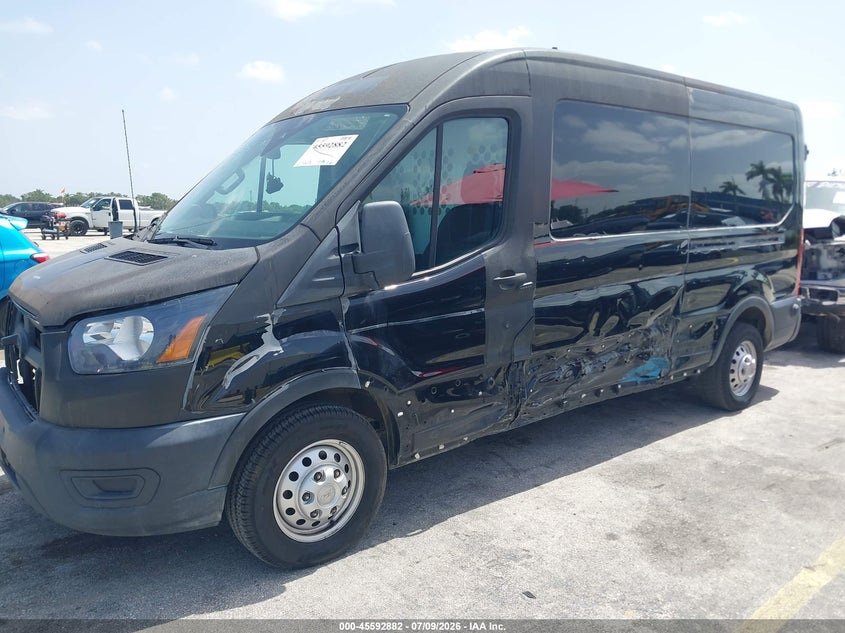 2023 Ford Transit-250 VIN 1FTBR1C86PKA37011 IAAI salvage auction — ALL OVER, Salvage Title (California), sold $8,150 on 2026-07-30 (photo 6)