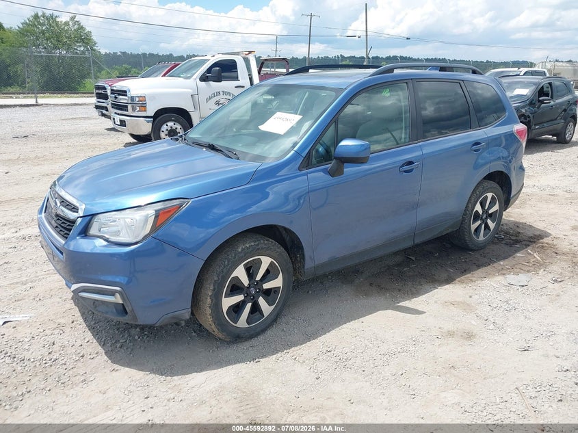 2018 Subaru Forester VIN JF2SJAEC5JH401188 IAAI salvage auction — NORMAL WEAR, Clear (North Carolina), sold $2,975 on 2026-07-31 (photo 2)