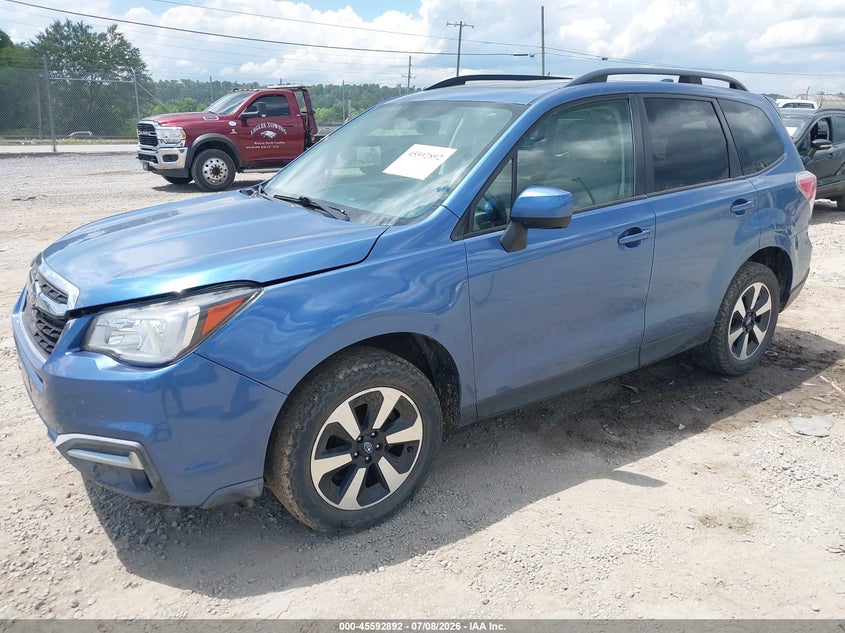2018 Subaru Forester VIN JF2SJAEC5JH401188 IAAI salvage auction — NORMAL WEAR, Clear (North Carolina), sold $2,975 on 2026-07-31 (photo 6)