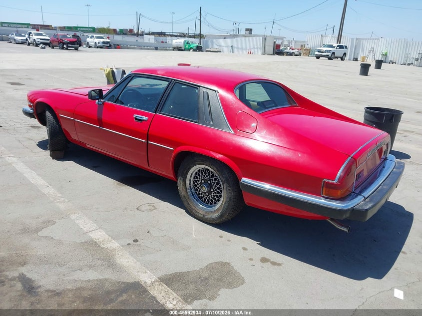 1989 Jaguar Xj series VIN SAJNY5843KC162727 IAAI salvage auction — NORMAL WEAR, Clear - Dealer Only (California), sold $200 on 2026-07-22 (photo 3)
