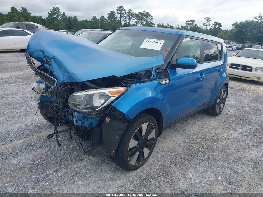 2016 Kia Soul VIN KNDJP3A54G7345674 IAAI salvage auction — FRONT END, Wait Title, sold $175 on 2026-08-02 (photo 2)