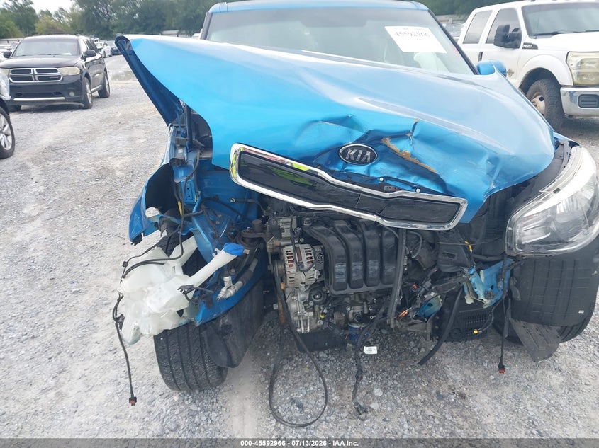 2016 Kia Soul VIN KNDJP3A54G7345674 IAAI salvage auction — FRONT END, Wait Title, sold $175 on 2026-08-02 (photo 6)