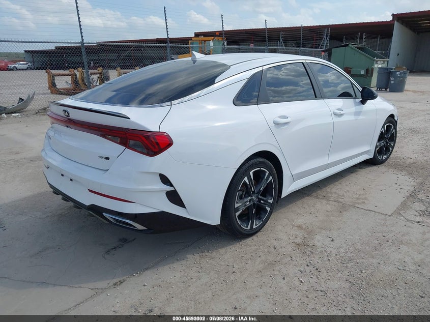 2021 Kia K5 VIN 5XXG64J20MG055945 IAAI salvage auction — WATER/FLOOD, Salvage (Texas), sold $3,525 on 2026-07-28 (photo 4)
