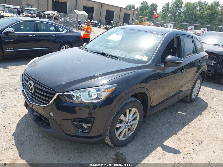 2016 Mazda Cx-5 VIN JM3KE4CY0G0784846 IAAI salvage auction — FRONT END, Mv-907A (New York), sold $3,150 on 2026-08-02 (photo 2)