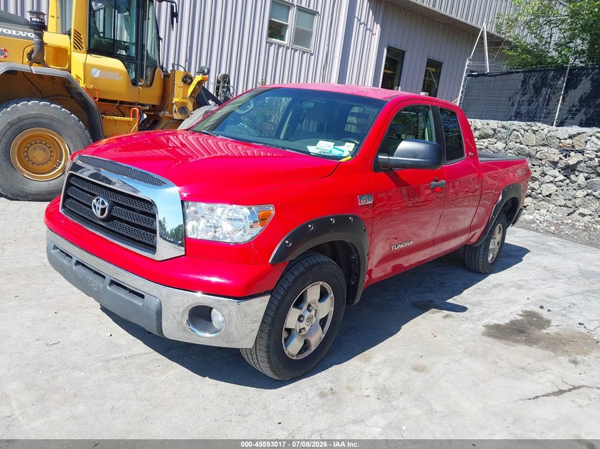 2008 Toyota Tundra VIN 5TBBV54158S508315 IAAI salvage auction — NORMAL WEAR, Salvage Title (New York), sold $2,650 on 2026-07-15 (photo 2)