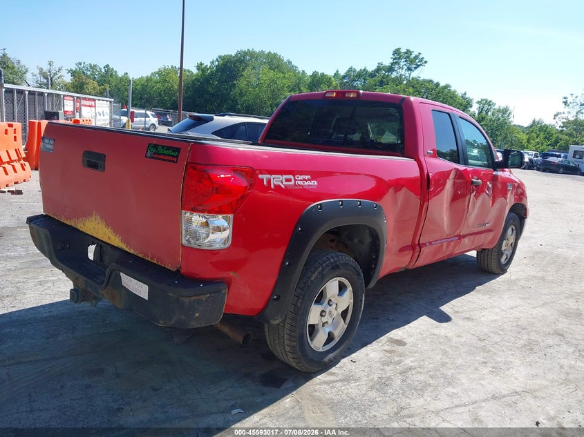 2008 Toyota Tundra VIN 5TBBV54158S508315 IAAI salvage auction — NORMAL WEAR, Salvage Title (New York), sold $2,650 on 2026-07-15 (photo 4)