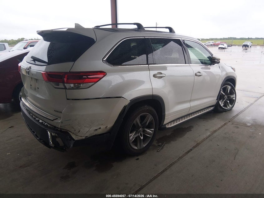 2018 Toyota Highlander VIN 5TDYZRFH6JS269726 IAAI salvage auction — RIGHT FRONT, Salvage (Texas), sold $9,500 on 2026-07-24 (photo 4)