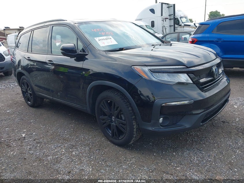 2022 Honda Pilot VIN 5FNYF6H72NB047870 — IAAI salvage auction photo