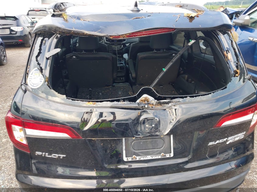 2022 Honda Pilot VIN 5FNYF6H72NB047870 IAAI salvage auction — REAR END, Wait Title, sold $9,500 on 2026-08-18 (photo 6)