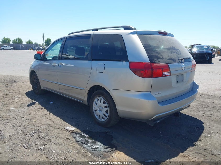 2005 Toyota Sienna VIN 5TDZA23C35S297677 IAAI salvage auction — FRONT END, Salvage (California), sold $550 on 2026-07-22 (photo 3)