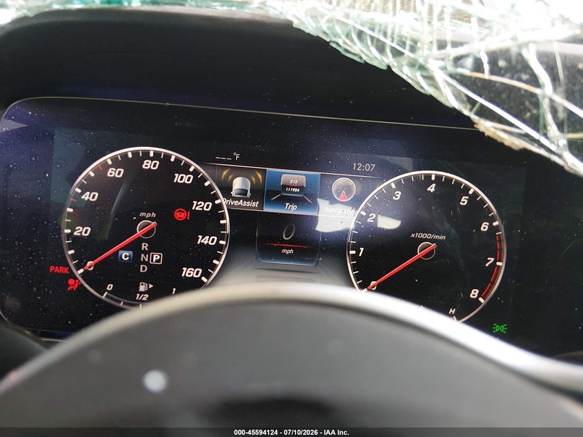 2019 Mercedes-benz E-klasse VIN WDDZF6JB0KA571242 IAAI salvage auction — ROLLOVER, Wait Title, sold $975 on 2026-09-15 (photo 7)