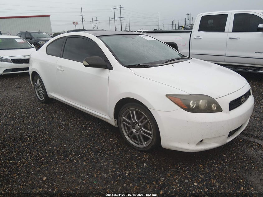 2010 Toyota Scion VIN JTKDE3B77A0316665 IAAI salvage auction — WATER/FLOOD, Salvage (Louisiana), sold $300 on 2026-08-22 (photo 1)