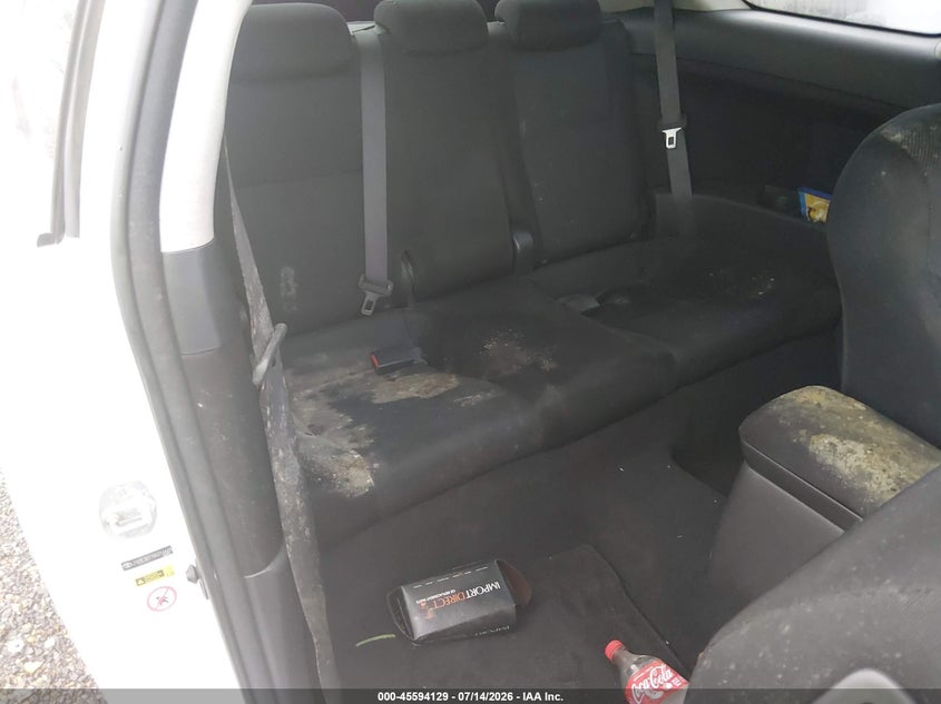 2010 Toyota Scion VIN JTKDE3B77A0316665 IAAI salvage auction — WATER/FLOOD, Salvage (Louisiana), sold $300 on 2026-08-22 (photo 8)