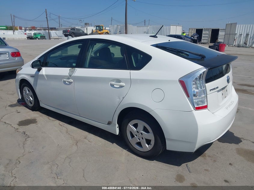 2010 Toyota Prius VIN JTDKN3DU6A0179431 IAAI salvage auction — SIDE, Clear - Dealer Only (California), sold $2,400 on 2026-07-22 (photo 3)