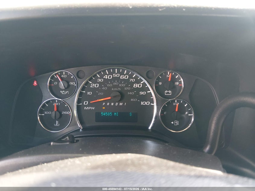 2018 Chevrolet Express 2500 VIN 1GAWGEFG2J1300425 IAAI salvage auction — RIGHT SIDE, SF97 (California), sold $14,600 on 2026-08-25 (photo 7)
