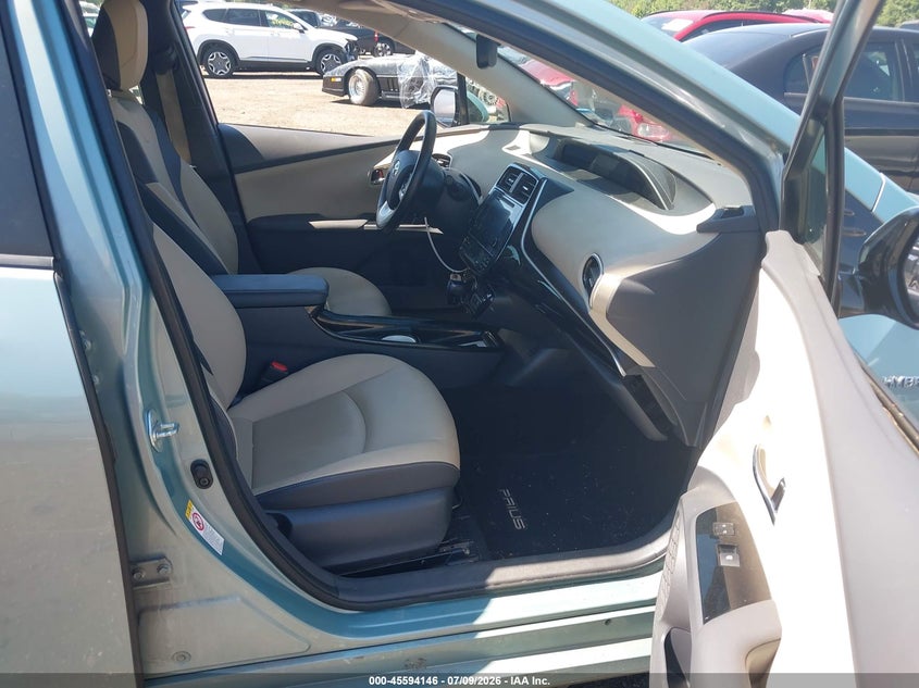 2016 Toyota Prius VIN JTDKARFU0G3020858 IAAI salvage auction — NORMAL WEAR, Clear (Massachusetts), sold $7,700 on 2026-07-17 (photo 5)