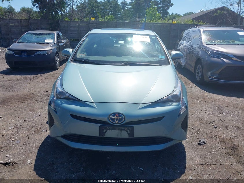 2016 Toyota Prius VIN JTDKARFU0G3020858 IAAI salvage auction — NORMAL WEAR, Clear (Massachusetts), sold $7,700 on 2026-07-17 (photo 6)