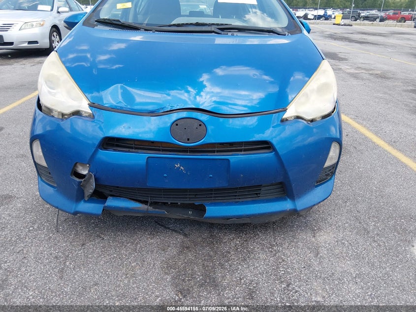 2014 Toyota Prius c VIN JTDKDTB34E1083844 IAAI salvage auction — NORMAL WEAR, Clear (South Carolina), sold $275 on 2026-07-29 (photo 6)