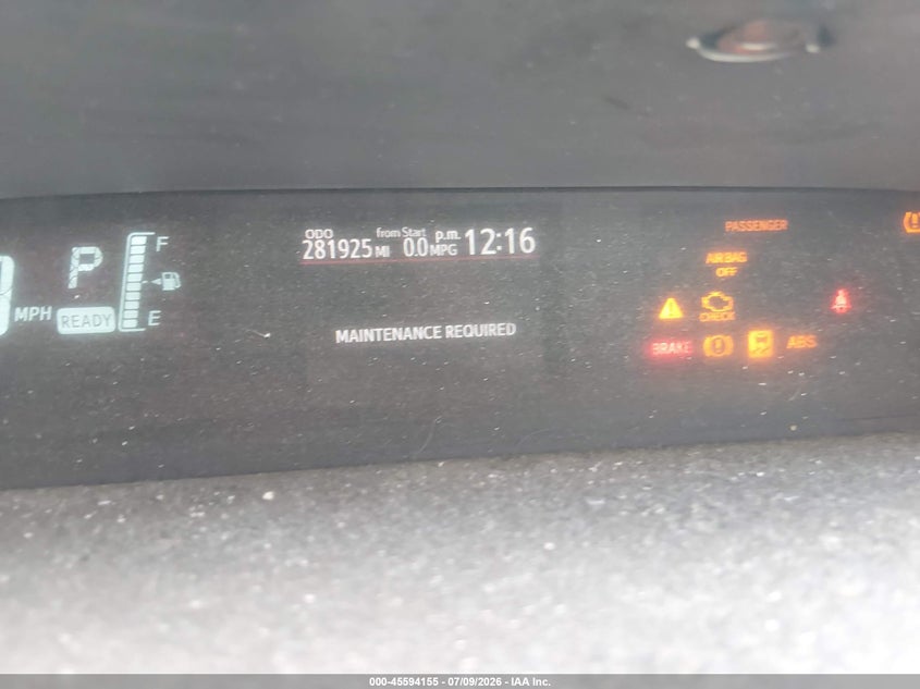 2014 Toyota Prius c VIN JTDKDTB34E1083844 IAAI salvage auction — NORMAL WEAR, Clear (South Carolina), sold $275 on 2026-07-29 (photo 7)