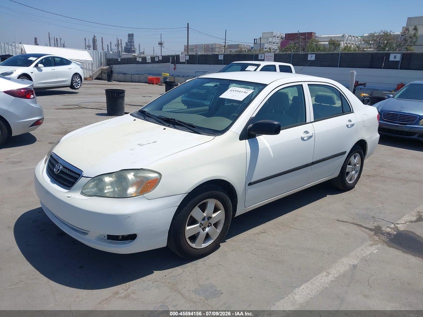 2005 Toyota Corolla VIN JTDBR32E350055350 IAAI salvage auction — NORMAL WEAR, Clear - Dealer Only (California), sold $1,100 on 2026-07-15 (photo 2)