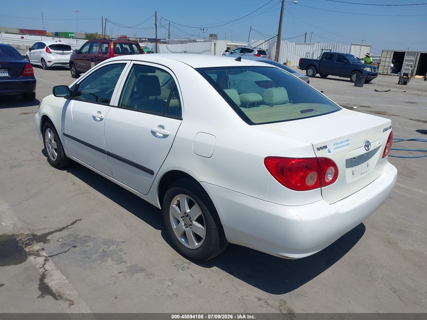 2005 Toyota Corolla VIN JTDBR32E350055350 IAAI salvage auction — NORMAL WEAR, Clear - Dealer Only (California), sold $1,100 on 2026-07-15 (photo 3)