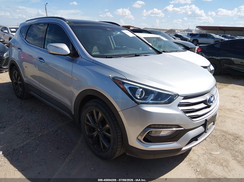 2017 Hyundai Santa fe VIN 5XYZW4LA6HG463882 IAAI salvage auction — NORMAL WEAR, Salvage Title, sold $5,025 on 2026-07-14 (photo 1)
