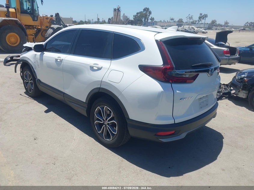 2022 Honda Cr-v VIN 7FARW2H57NE048545 IAAI salvage auction — FRONT END, Salvage (California), sold $8,600 on 2026-07-29 (photo 3)