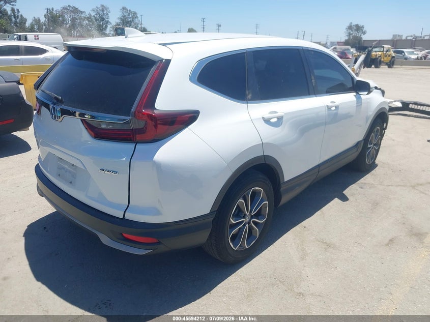 2022 Honda Cr-v VIN 7FARW2H57NE048545 IAAI salvage auction — FRONT END, Salvage (California), sold $8,600 on 2026-07-29 (photo 4)