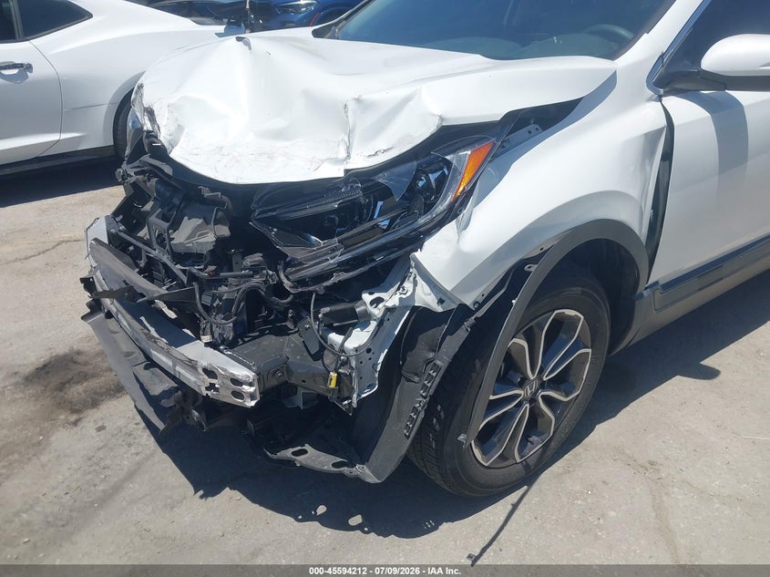 2022 Honda Cr-v VIN 7FARW2H57NE048545 IAAI salvage auction — FRONT END, Salvage (California), sold $8,600 on 2026-07-29 (photo 6)
