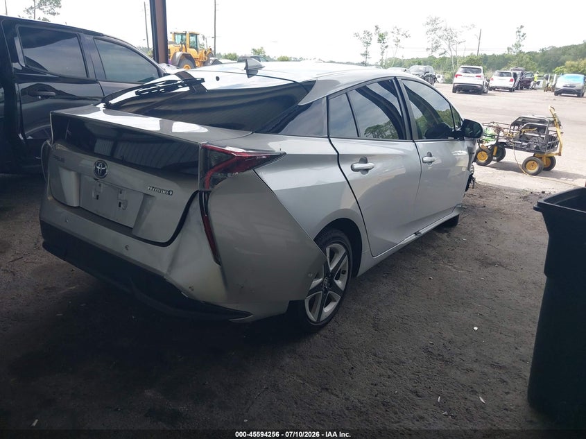 2018 Toyota Prius VIN JTDKARFU7J3065819 IAAI salvage auction — FRONT END, Rebuildable (Florida), sold $300 on 2026-07-28 (photo 4)