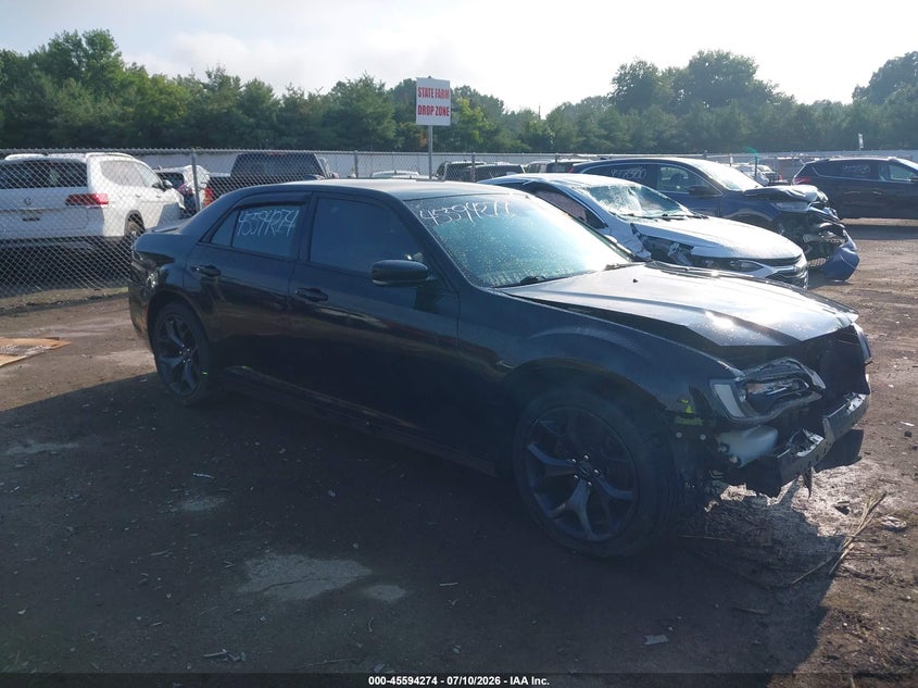 2021 Chrysler 300 VIN 2C3CCABG4MH545404 IAAI salvage auction — FRONT END, Salvage Title, sold $1,450 on 2026-10-23 (photo 1)
