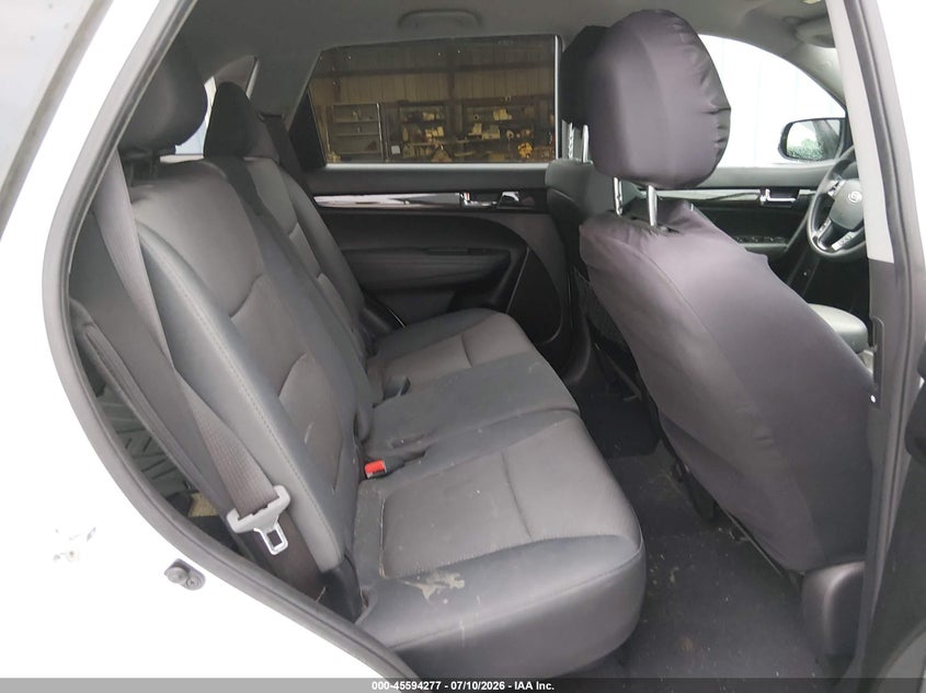 2013 Kia Sorento VIN 5XYKT3A17DG372282 IAAI salvage auction — NORMAL WEAR, Clear (Indiana), sold $1,200 on 2026-07-20 (photo 8)