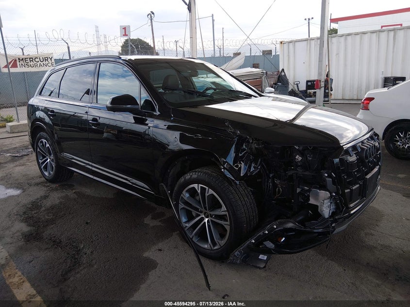 2026 Audi Q7 VIN WA1ACBF72TD009169 — IAAI salvage auction photo