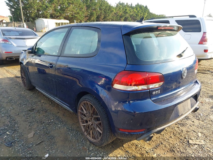2012 Volkswagen Gti VIN WVWFD7AJ4CW210844 IAAI salvage auction — NORMAL WEAR, Clear (Virginia), sold $425 on 2026-07-27 (photo 3)
