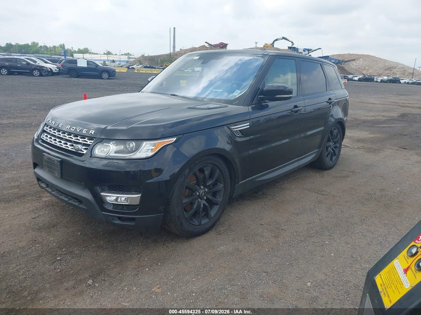2016 Land rover Range rover sport VIN SALWR2VF2GA638532 IAAI salvage auction — NORMAL WEAR, Clear (Connecticut), sold $2,050 on 2026-07-28 (photo 2)