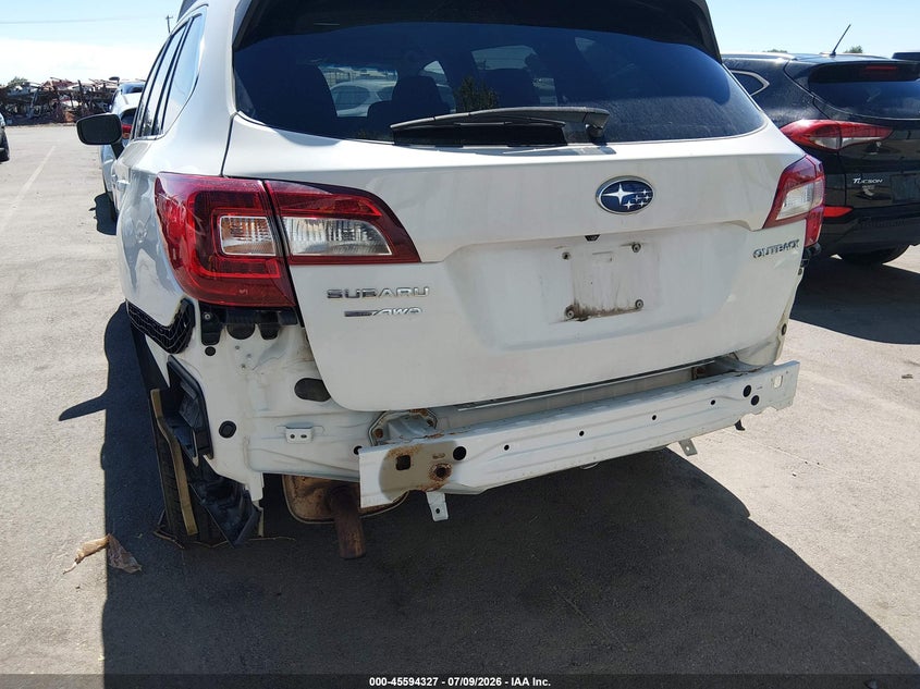 2018 Subaru Outback VIN 4S4BSACC0J3218479 IAAI salvage auction — REAR END, Salvage (Utah), sold $2,950 on 2026-09-11 (photo 6)